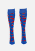 Gryphon Funky Socks Watermelon Punch Royal Blue